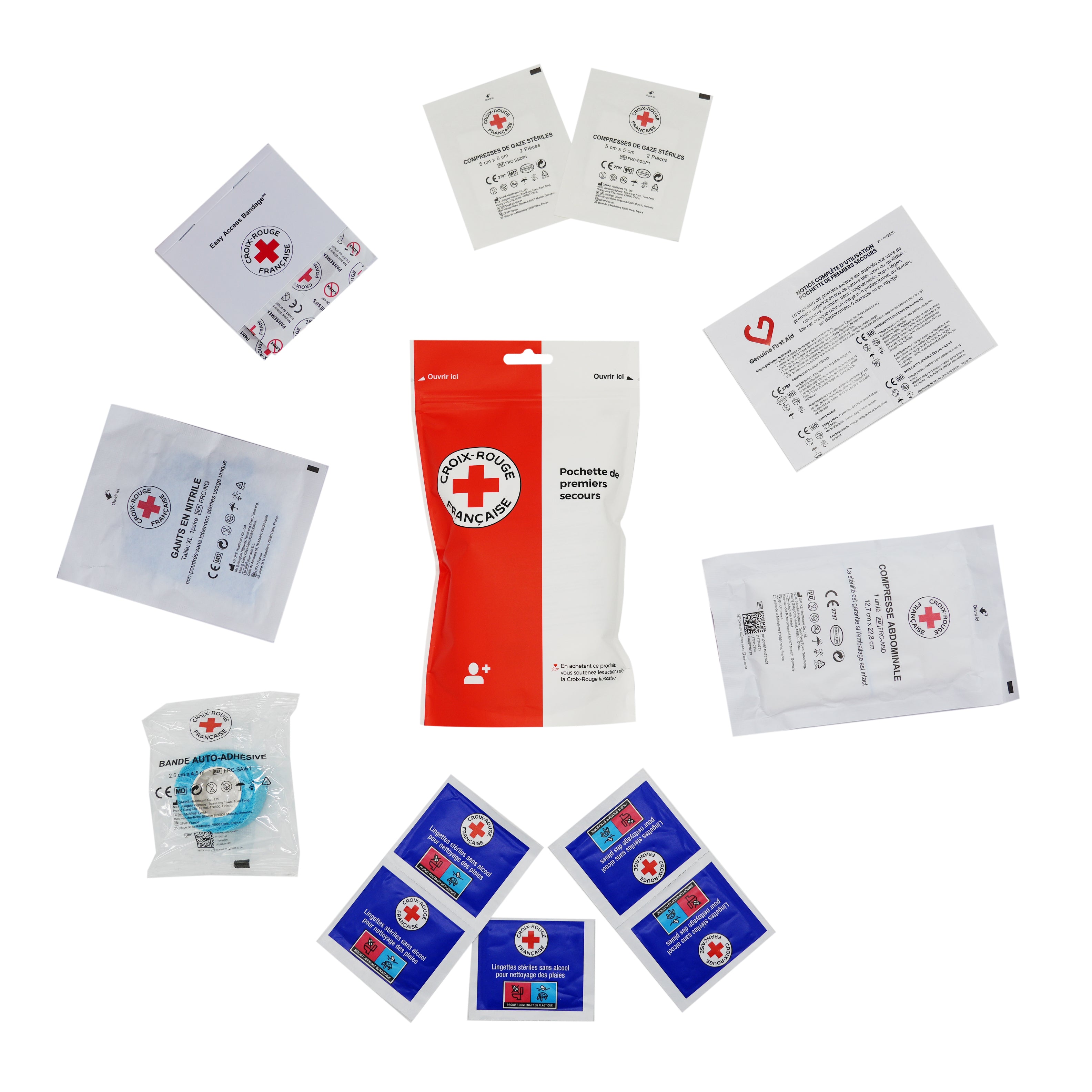 Pochette de premiers secours