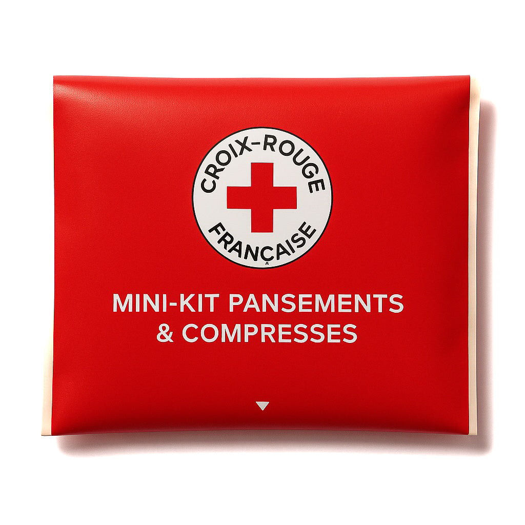 Mini-Kit pansements compresses — Croix-Rouge française